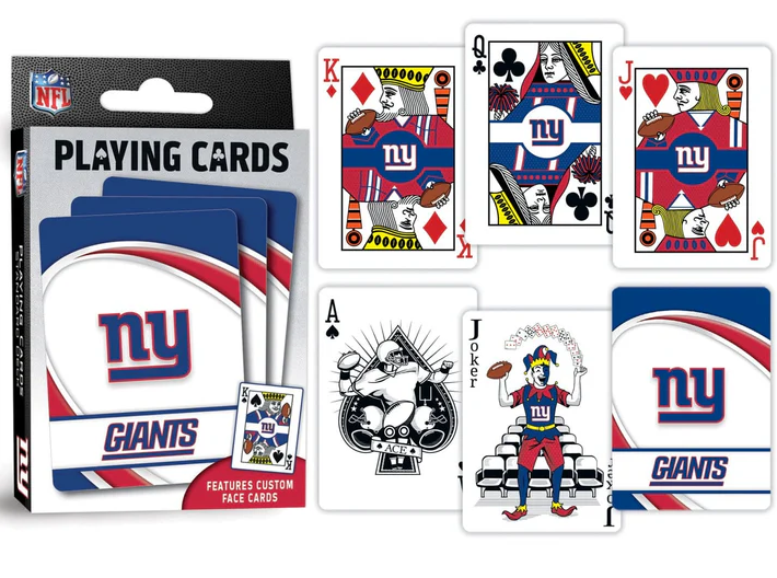 New York Giants MasterPieces Playing Cards 54-Card Deck