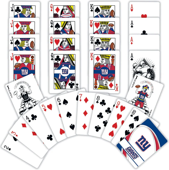 New York Giants MasterPieces Playing Cards 54-Card Deck
