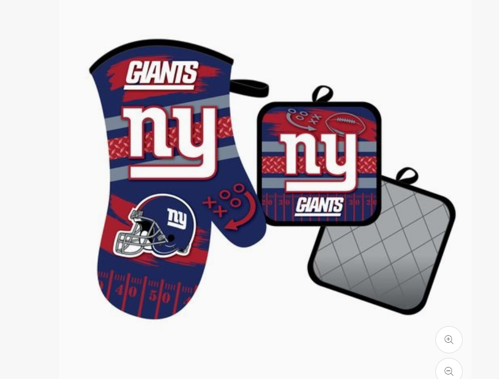 New York Giants Oven Mitt and Pot Holder