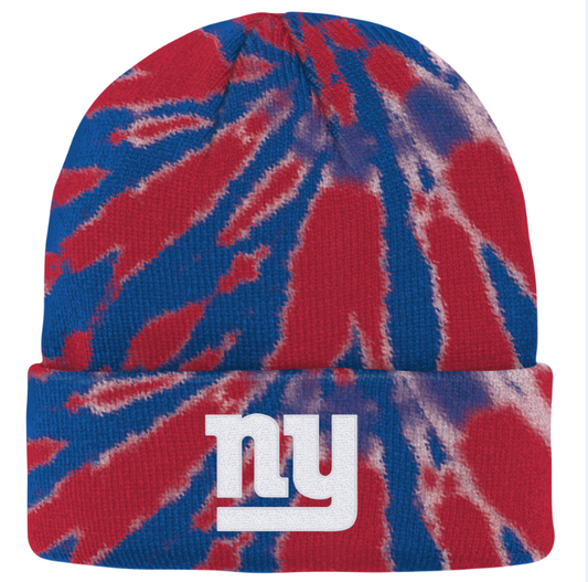 New York Giants Youth Tie Dye Knit Hat