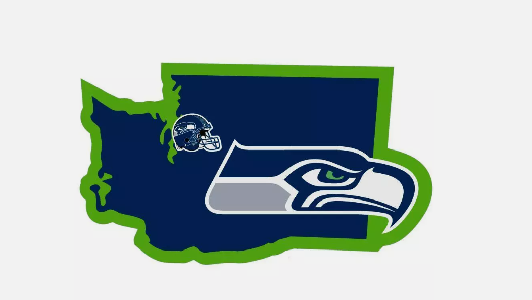 Seahawks Home State Decal