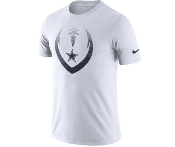 Dallas Cowboys Nike Icon Legend T-shirt- White
