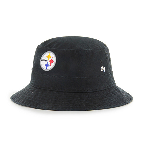 Pittsburgh Steelers '47 Brand Black Bucket Hat