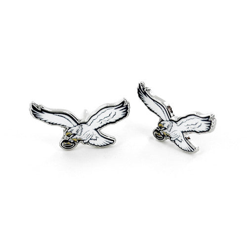 Philadelphia Eagles Throwback Logo Post Earrings