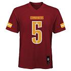 Washington Commanders Outerstuff #5 Jayden Daniels Youth Mid Tier Burgandy Jersey