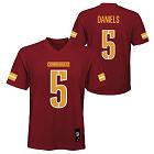 Washington Commanders Outerstuff #5 Jayden Daniels Youth Mid Tier Burgandy Jersey