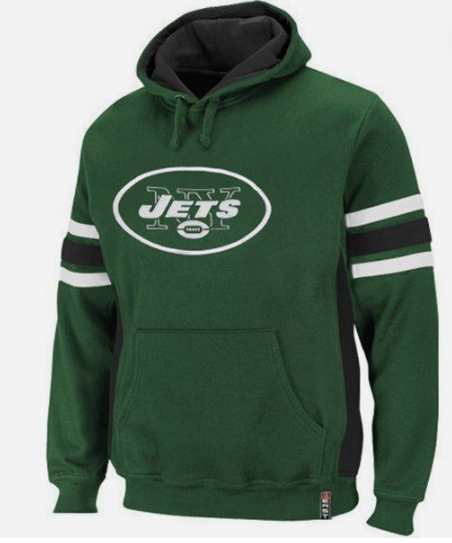 New York Jets Big & Tall Passing Game Hooded Sweatshirt