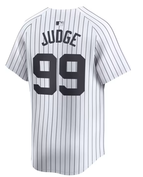 New York Yankees Nike YOUTH Aaron Judge # 99 Home White Jersey