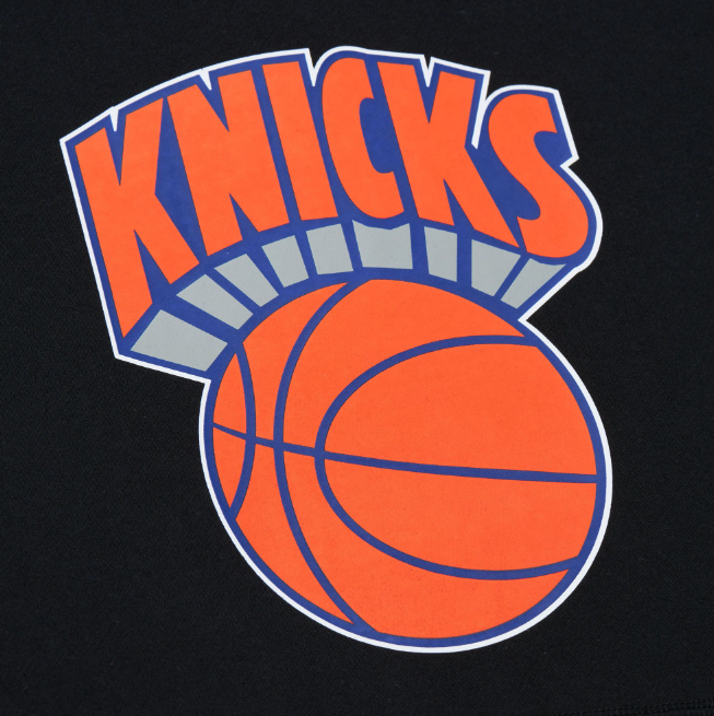 New York Knicks Mitchell & Ness Game Time Vintage Hoodie