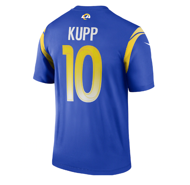 Los Angeles Rams Nike Cooper Kupp #10 Youth Home Jersey - Blue