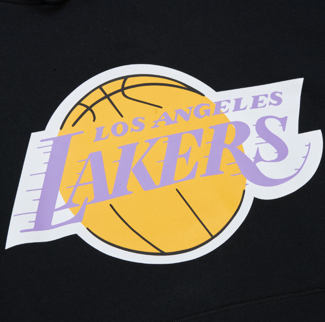 Los Angeles Lakers Mitchell & Ness Game Time Vintage Hoodie