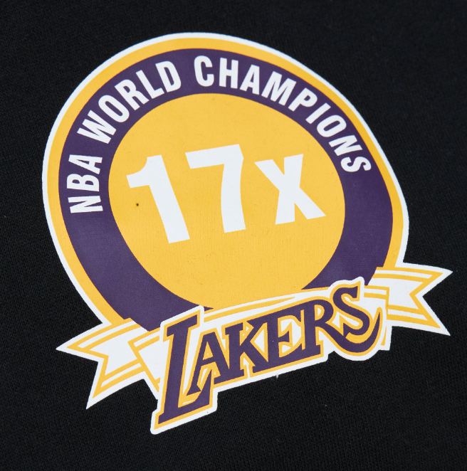Los Angeles Lakers Mitchell & Ness Game Time Vintage Hoodie