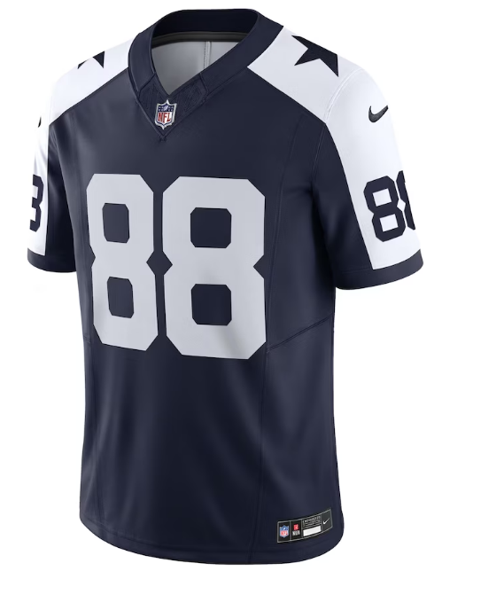 Dallas Cowboys #88 CeeDee Lamb Nike Vapor F.U.S.E. Limited Jersey - Throwback