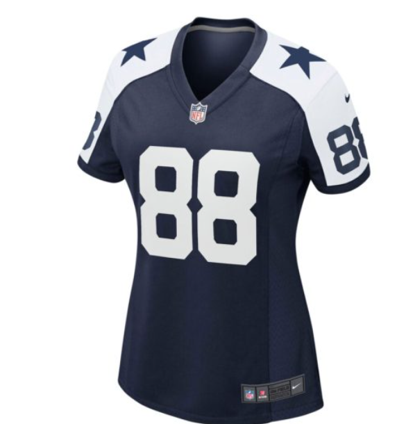 Dallas Cowboys Nike Women's # 88 CeeDee Lamb Throwback Game Jersey