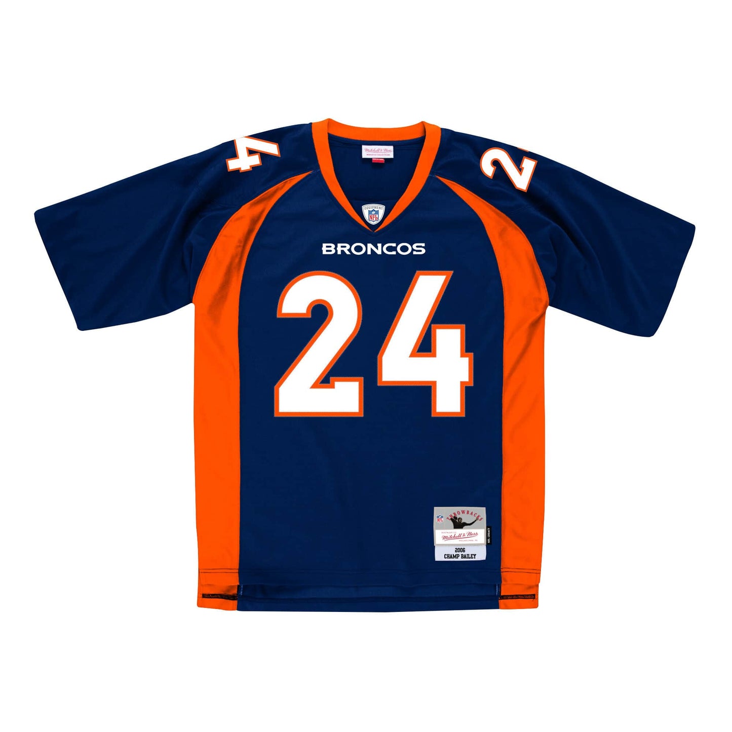 Denver Broncos Mitchell & Ness #24 Quinn Bailey 2006 Legacy Mens Jersey - Blue