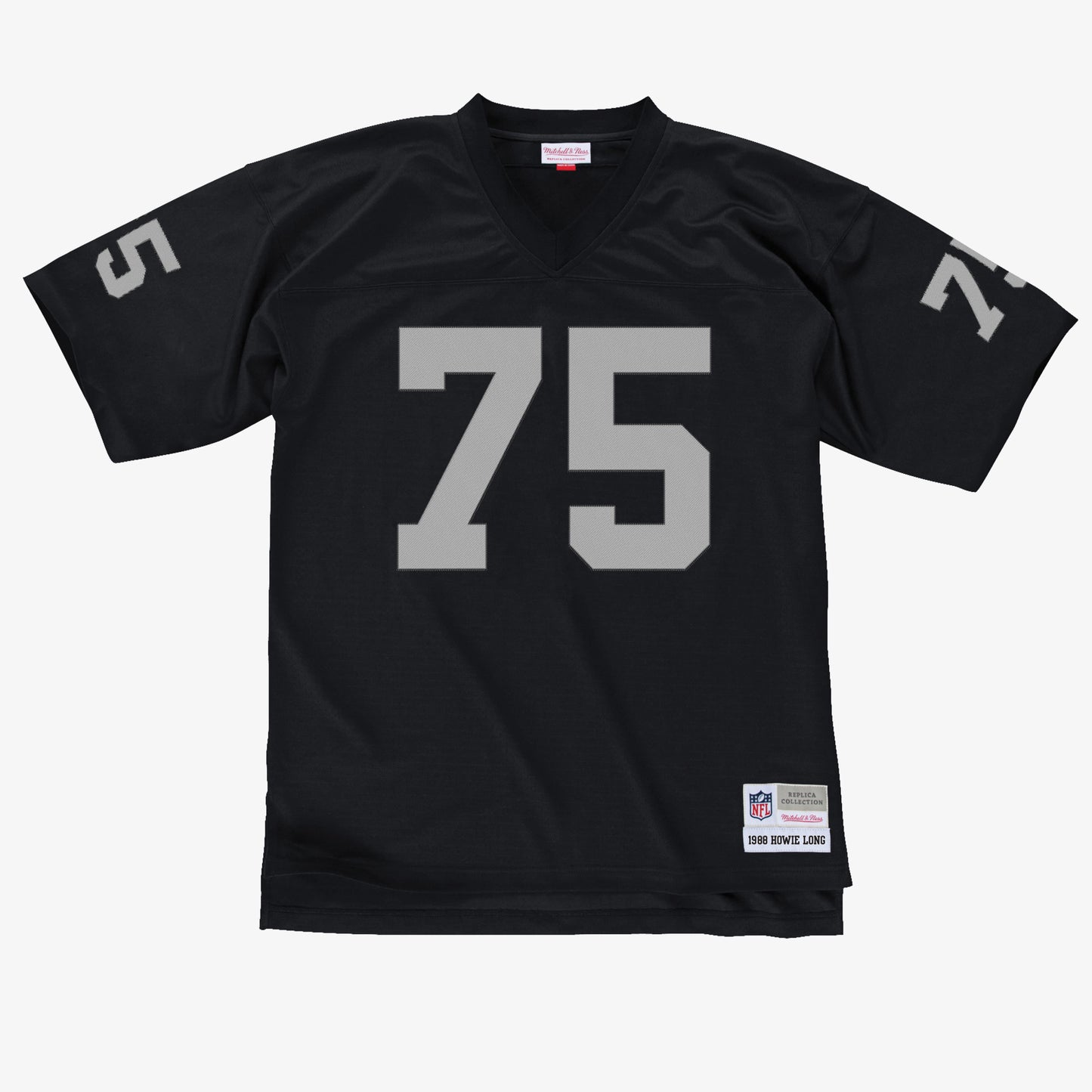 Oakland Raiders Mitchell & Ness # 75 Howie Long 1988 Black Legacy Jersey
