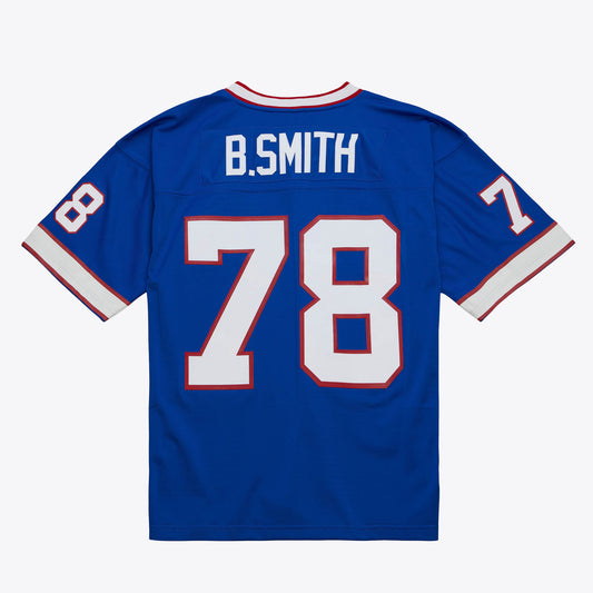 Buffalo Bills Mitchell & Ness # 78 Bruce Smith 1990 Legacy Jersey- Blue