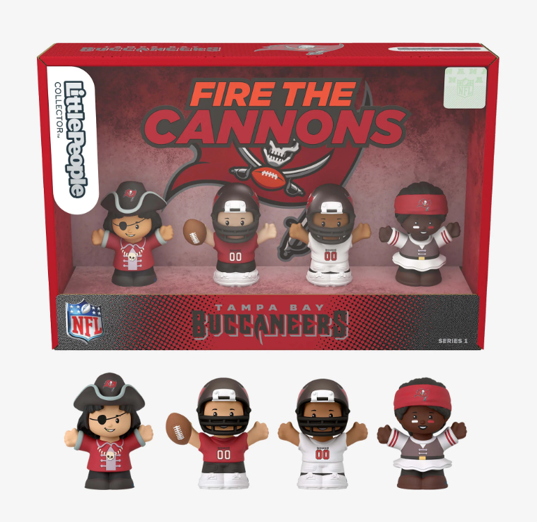 Tampa Bay Buccaneers NFL Fisher Price Little People Collector Set Series 1