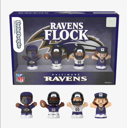 Baltimore Ravens NFL Fisher Price Little People Collector Set Series 1