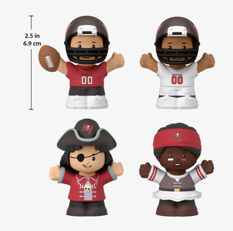 Tampa Bay Buccaneers NFL Fisher Price Little People Collector Set Series 1