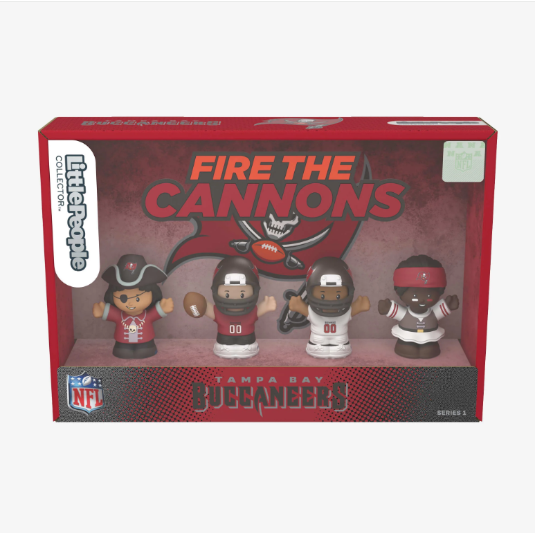 Tampa Bay Buccaneers NFL Fisher Price Little People Collector Set Series 1
