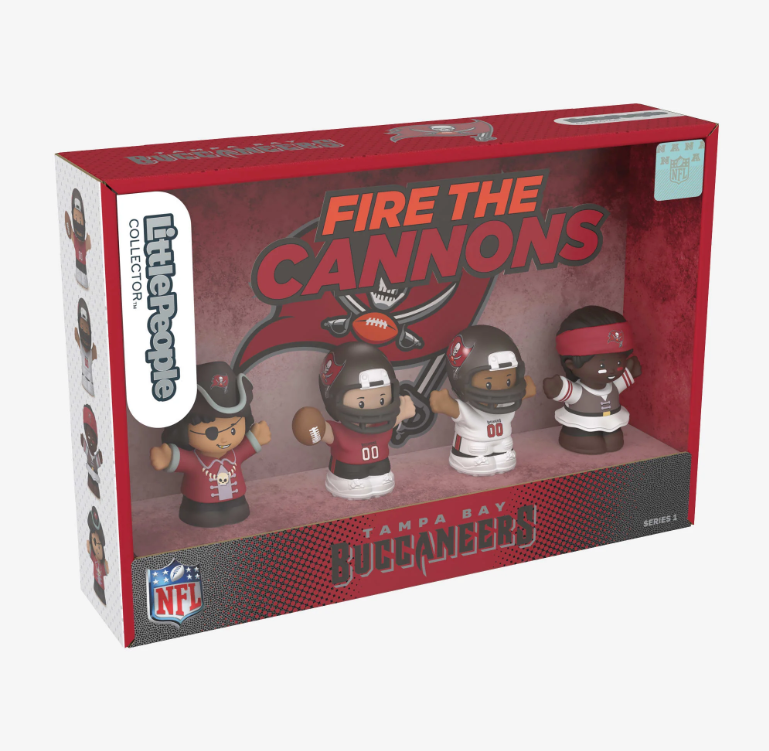 Tampa Bay Buccaneers NFL Fisher Price Little People Collector Set Series 1