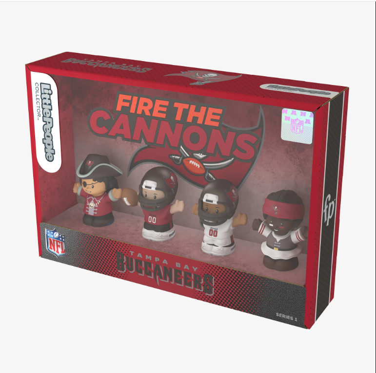 Tampa Bay Buccaneers NFL Fisher Price Little People Collector Set Series 1