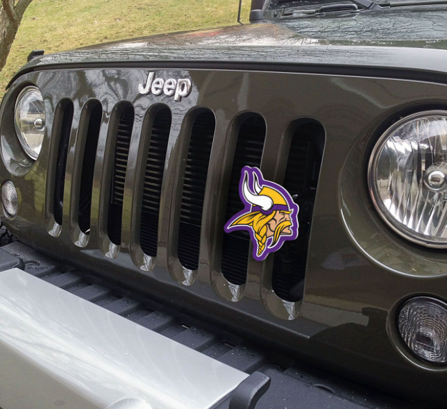 Baltimore Ravens Wincraft Logo On the GoGo Car Grill Accessory