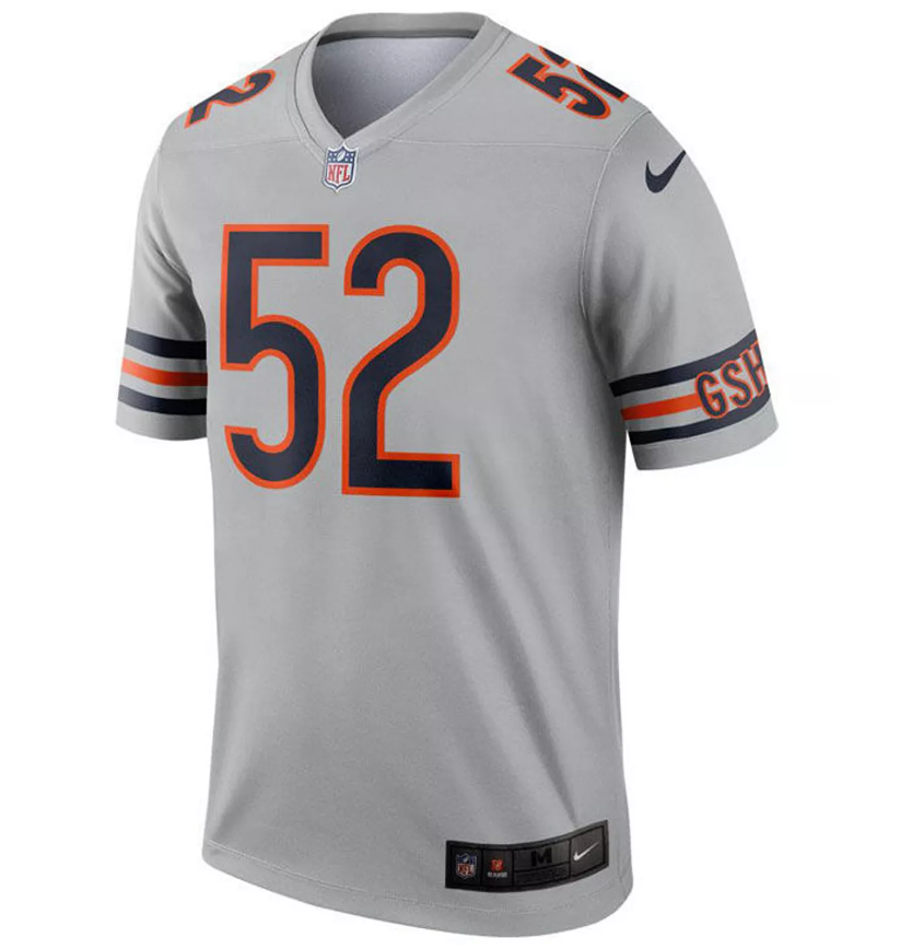 Chicago Bears Nike #52 Khalil Mack Youth Inverted Jersey