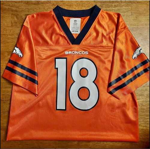 Denver Broncos #18 Peyton Manning Youh Jersey - Orange