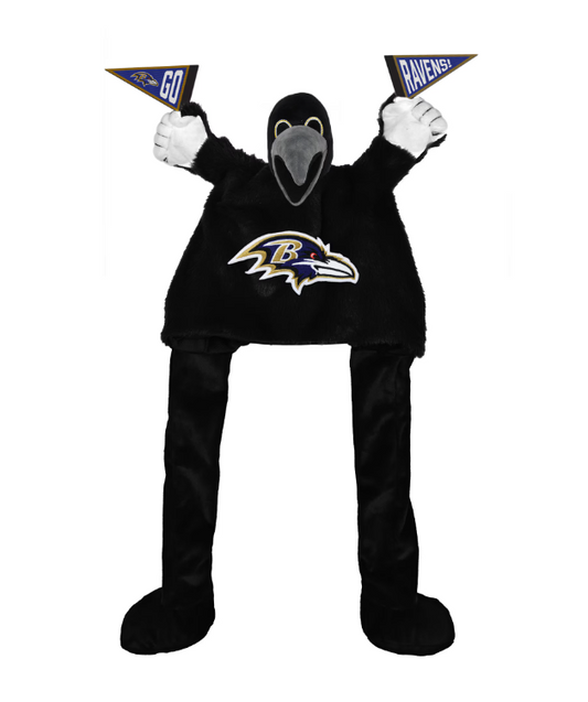 Baltimore Ravens Cheering Sidekick Gameday Mascot Hat