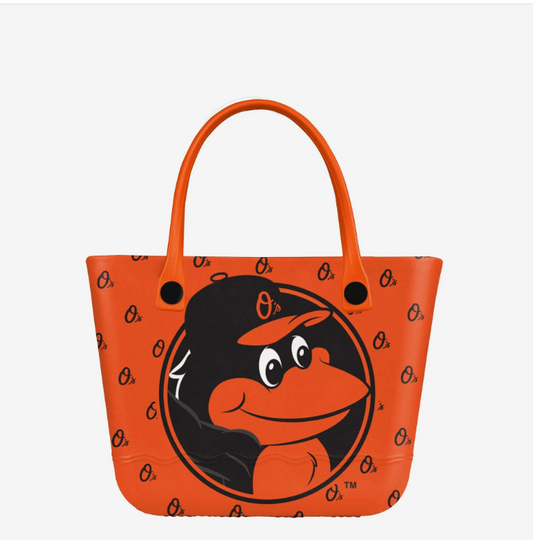The Oriole Bird Baltimore Orioles Mascot Tailgate Tote Bag