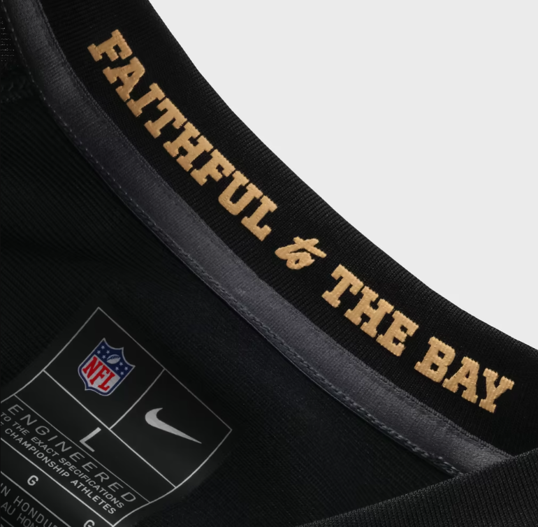 San Francisco 49ers Nike #23 Christian McCaffrey Youth 2025 Rivalries Collection Game Jersey