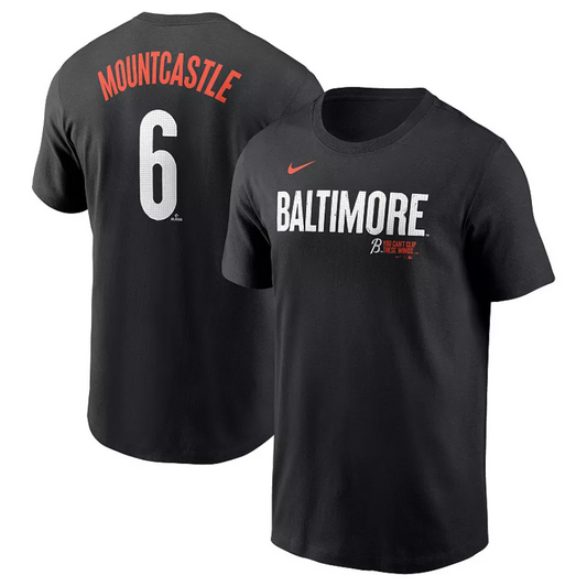 Baltimore Orioles Nike #2 Ryan Mouncastle City Connect Youth T-Shirt