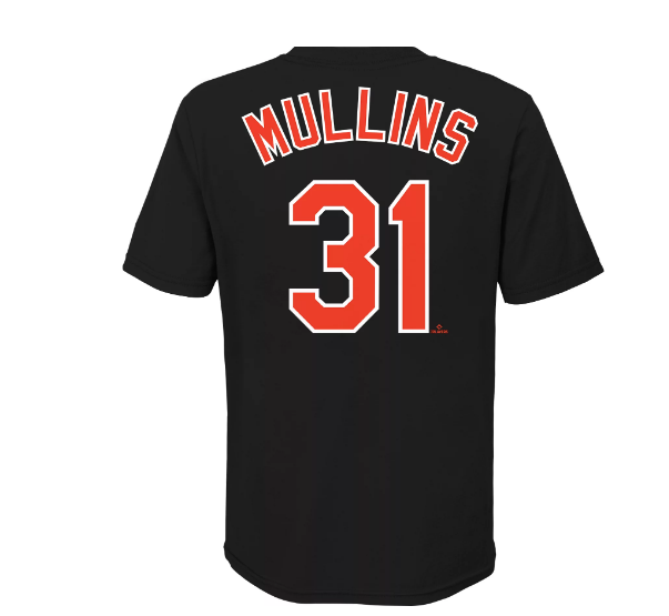 Baltimore Orioles Youth Black #31 Cedric Mullins Nike T-Shirt