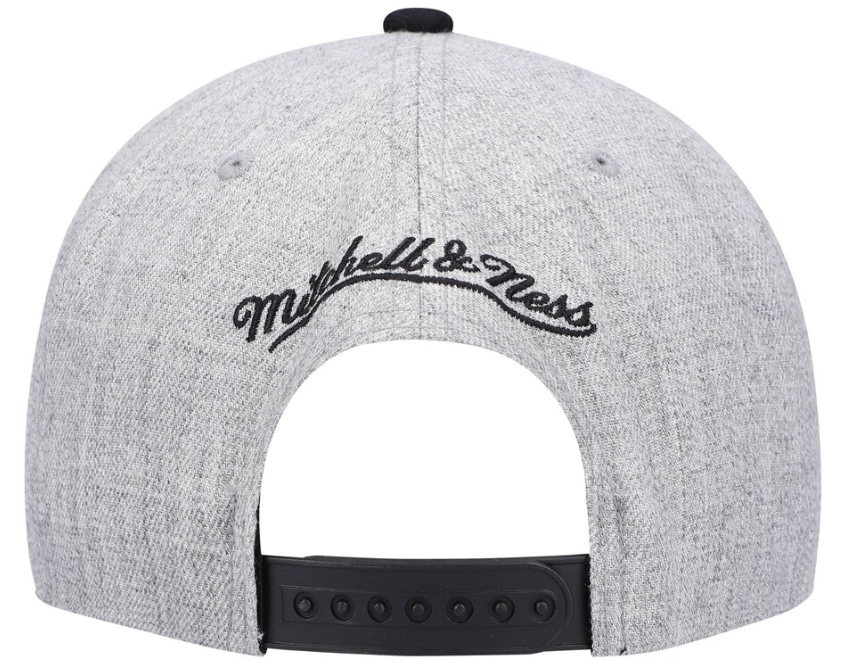 Brooklyn Nets Mitchell & Ness Heather Under Pop Snapback Hat