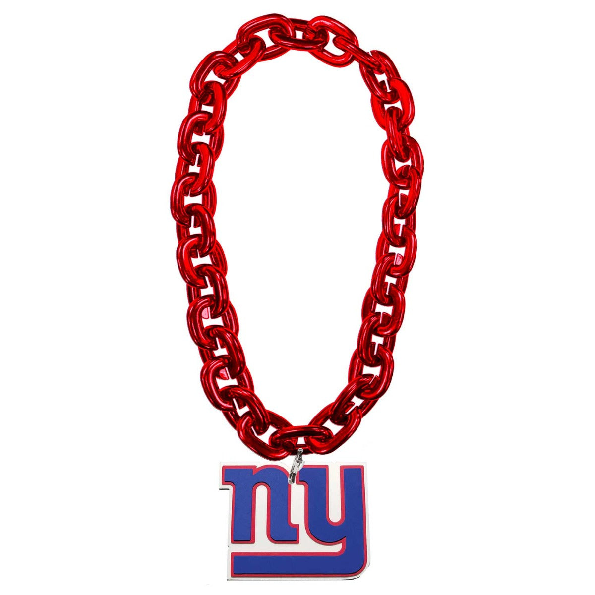 New York Giants Logo Aminco Foam Fan Chain- Red