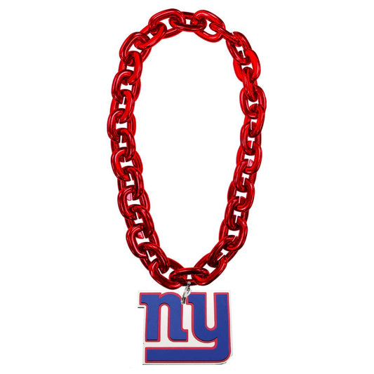 New York Giants Logo Aminco Foam Fan Chain- Red