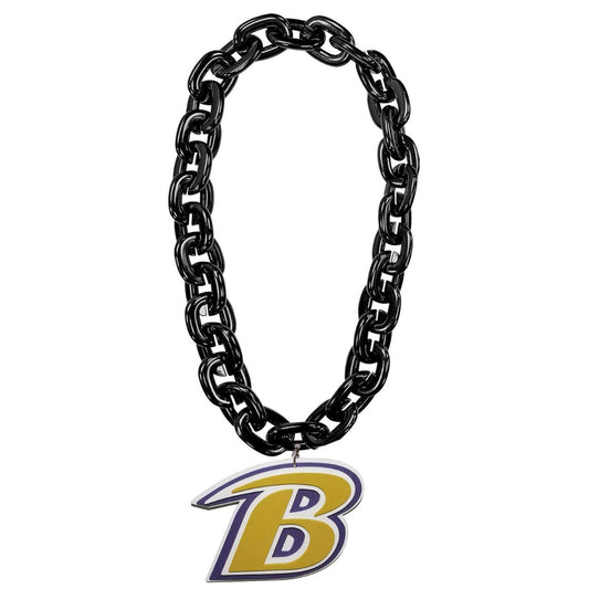 Baltimore Ravens Aminco Foam Team "B" Fan Chain - Black