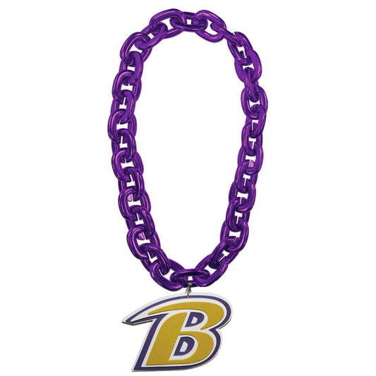 Baltimore Ravens Aminco Foam Team "B" Fan Chain - Purple