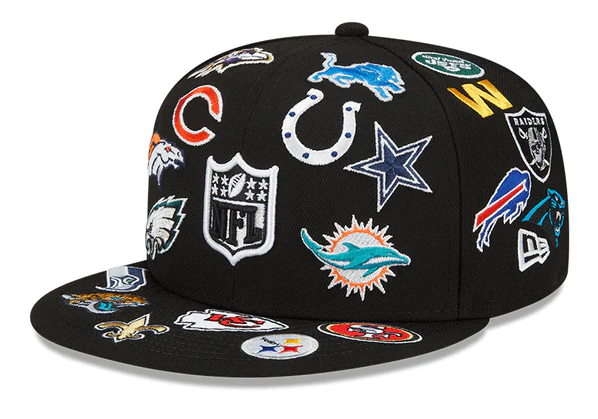 NFL All Over Logos New Era 59FIFTY Fitted Hat
