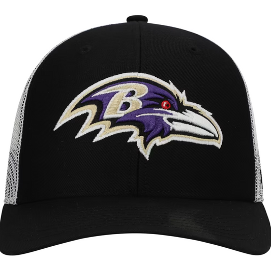 Baltimore Ravens  NFL  Team Color Trucker Mesh Snapback Hat