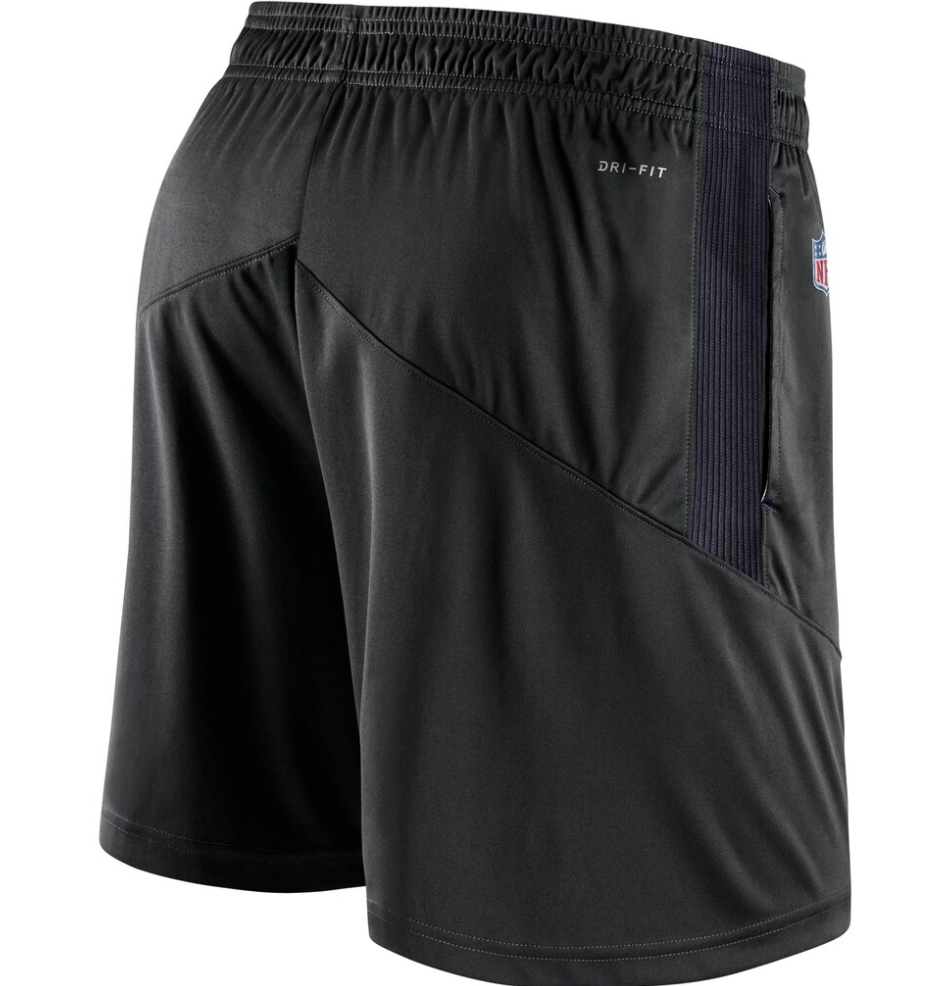 Baltimore Ravens Men's Nike Black   Sideline Performance Knit Shorts