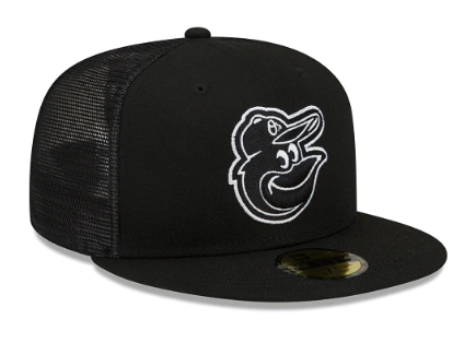 Baltimore Orioles New Era Batting Pratice 59fifty Hat - Black