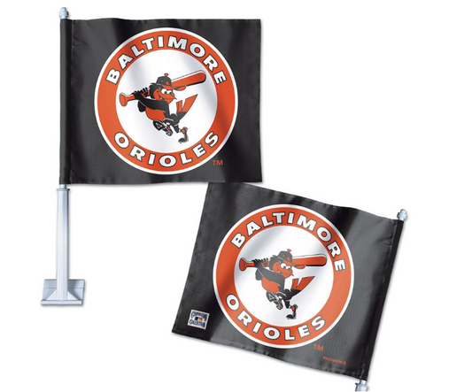 Baltimore Orioles Wincraft Cooperstown Car Flag