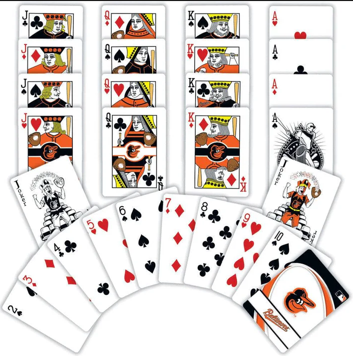 Baltimore Orioles MasterPieces Playing Cards 54-Card Deck