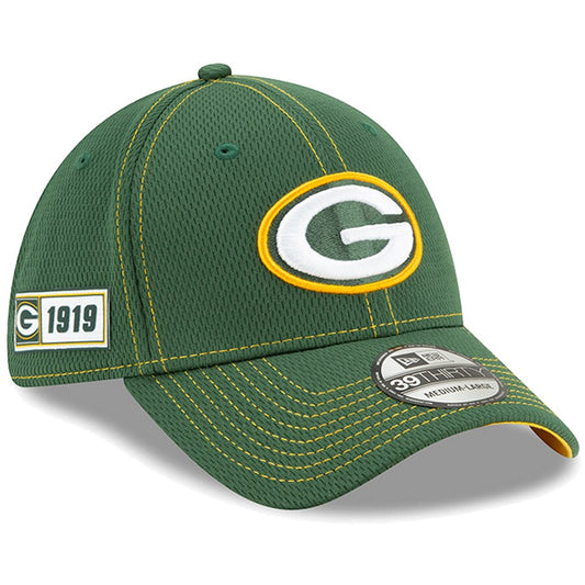 Green Bay Packers New Era Sideline Road 39THIRTY Flex Hat - Green