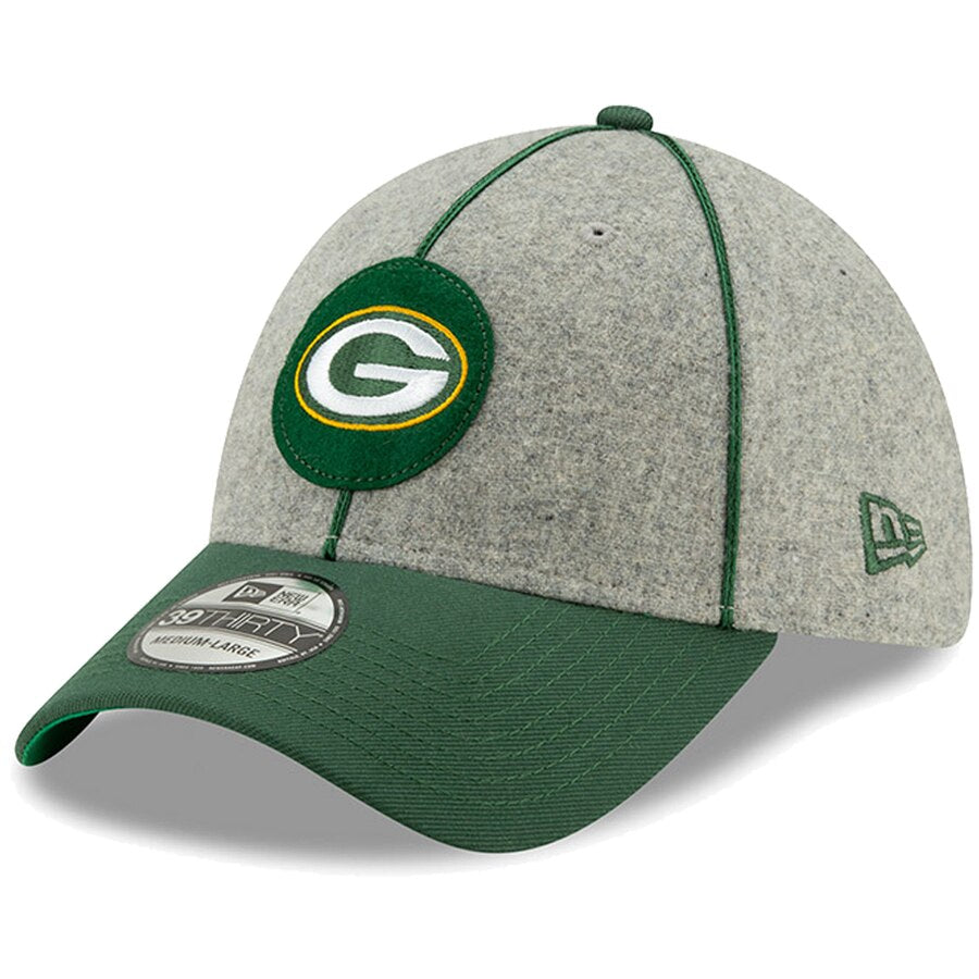 Green Bay Packers New Era Sideline Home 1919 39THIRTY Hat