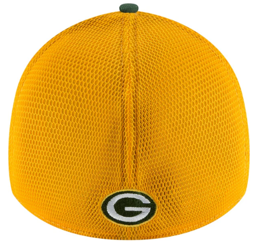 Green Bay Packers New Era Team 2T Sided 39THIRTY Flex Hat - Green