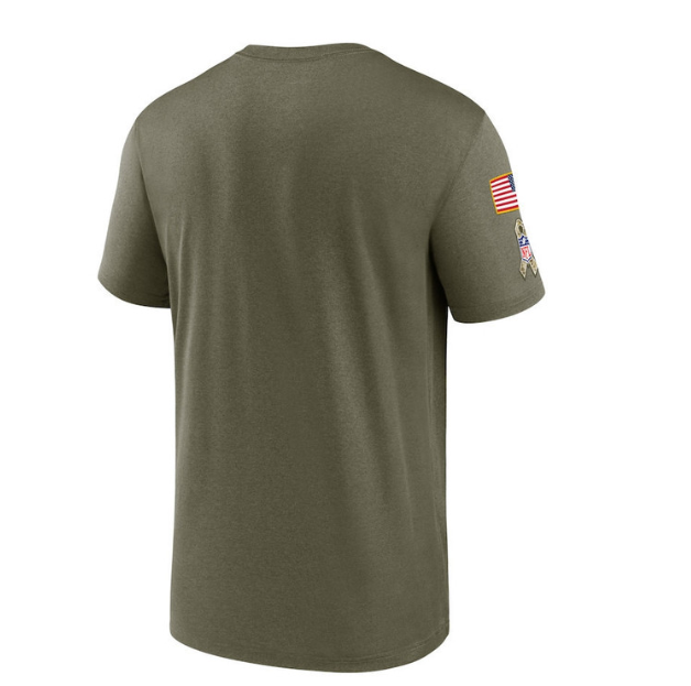 Green Bay Packers Salute to Service T-shirt- Green